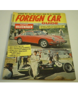 FOREIGN CAR GUIDE Magazine APRIL 1967 Porsche 911-S Drag Racing VW BUGS ... - £13.27 GBP
