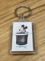 Vintage Disney Mickey Mouse 20 Magical Years Keychain KG JD - £7.91 GBP