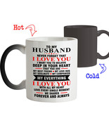 Coffee Mug Birthday Love Gift for Husband I Love You Forever And Always - £16.94 GBP+