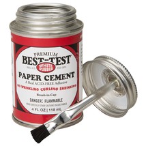 Best-Test Premium Paper Cement 4OZ Can - $26.99