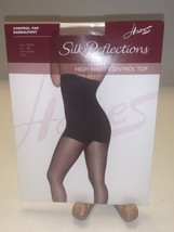 AB Hanes Silk Reflections High Waist Control Top Pantyhose Sandalfoot - £10.73 GBP