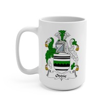 Oddie Family Coat of Arms Coffee Mug (15oz, White) - £15.75 GBP