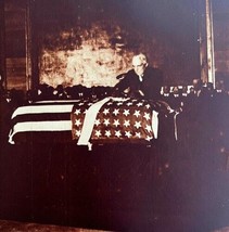President Warren G Harding Unknown Soldier Casket 1920s WW1 Military Grn... - $39.99
