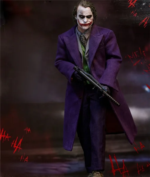 Movie Heath Ledger Joker Joints Moveable Action Figure PVC Collectible Model - £84.03 GBP+