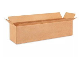 36x8x8 15-PACK #200/32ECT Long Corrugated Shipping/Moving Boxes - £26.38 GBP