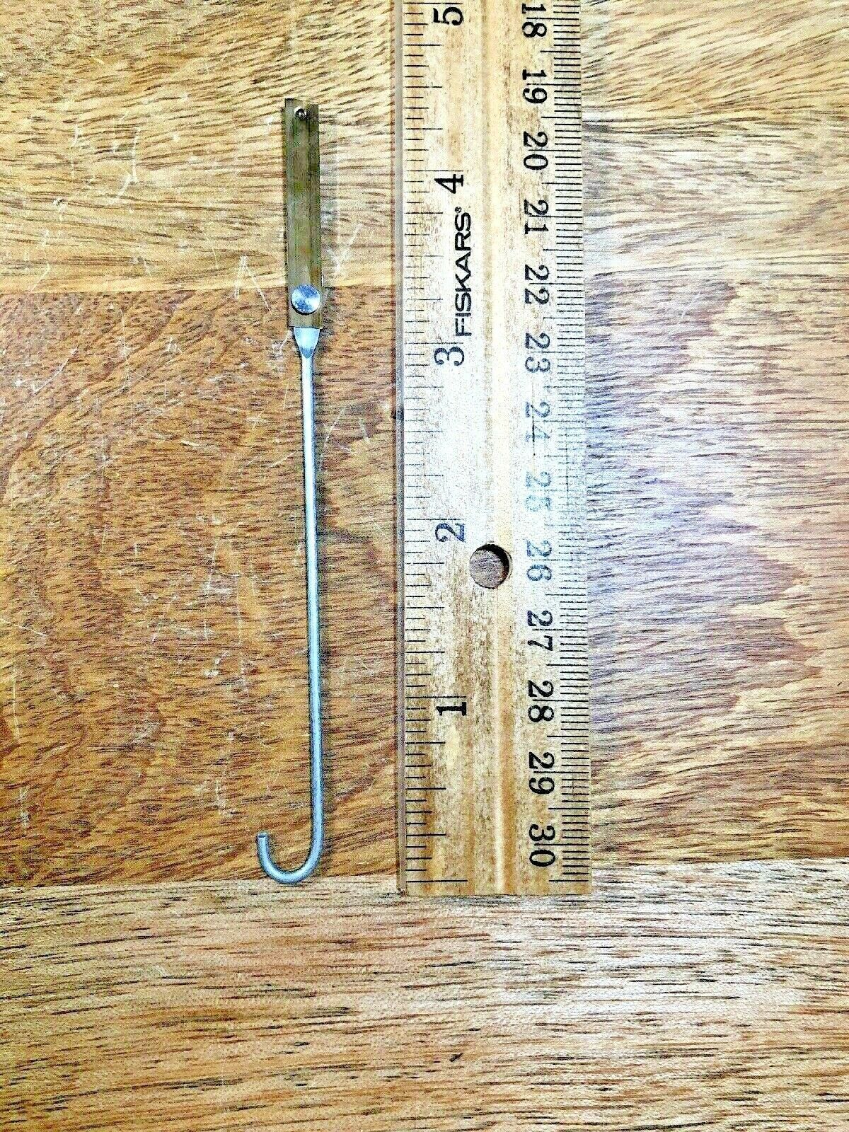 Old Sessions 8 Day Clock Pendulum Rod and Spring (K1390)