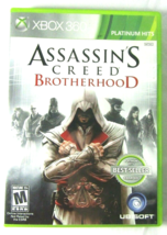 Assassins Creed Brotherhood Xbox 360 Game Rated M Manual Included - £4.64 GBP