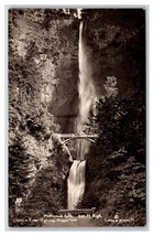 RPPC Simmons By the Falls Lodge Multnomah Falls Oregon UNP Dimmitt Postcard W10 - £3.05 GBP
