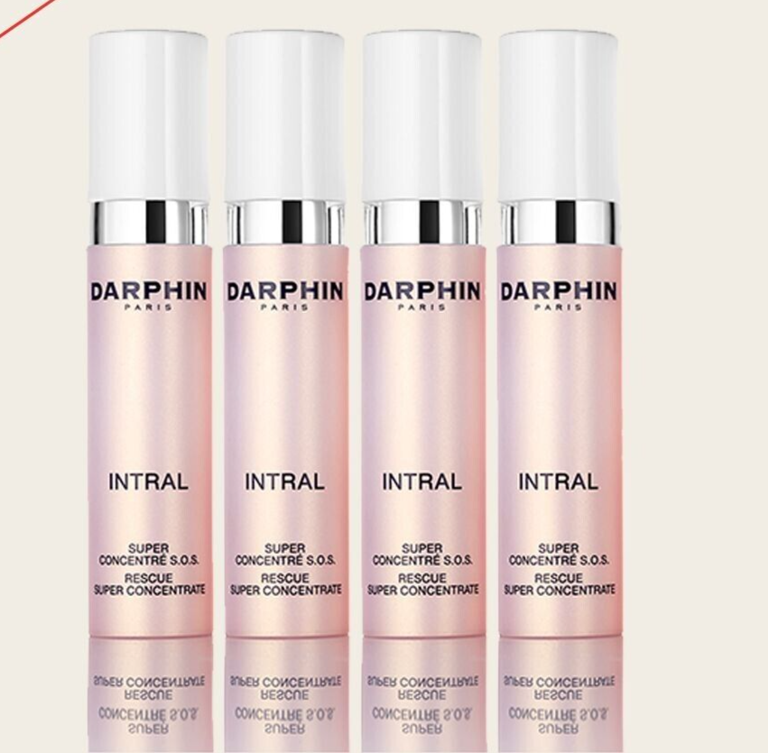 DARPHIN Intral Rescue Super Concentrate Redness Hydrates Anti Wrinkles 4 VIALS - $73.93