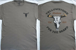 Yellowstone TV Show Cattle Skull For The Brand Dutton Ranch Licensed T-S... - £17.38 GBP+