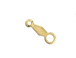 Stamped 14K yellow gold  3.0mm Chain Tag - £7.77 GBP