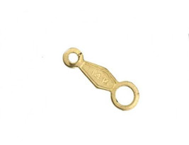 Stamped 14K yellow gold  3.0mm Chain Tag - $9.89