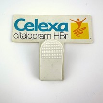 Celexa 5&quot; Magnetic Clip Pharmaceutical Drug Rep Advertising Great Condition - £19.46 GBP