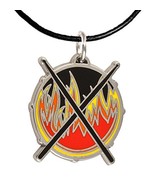 Drumstick Fire Necklace - $40.68 CAD