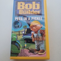 Bob the Builder PETS IN A PICKLE VHS VIDEO 2001 Video Animated Kids Show - $11.68