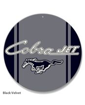 Ford Mustang Cobra Jet Car Vehicle Logo Poster Metal Round Sign 8x8in Vi... - €21,47 EUR