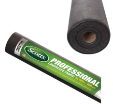 Scotts 46645 Landscape Fabric Professional 4&#39; ft. W X 100&#39; ft. L Polypro... - $748.28 MXN