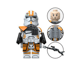 212 Clone Trooper Star Wars Minifigure with Unique Helmet Markings - $3.60
