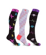 XTF Adult Unisex Colorful Doctor Themed Prints Compression Socks 3 Pairs... - £9.85 GBP