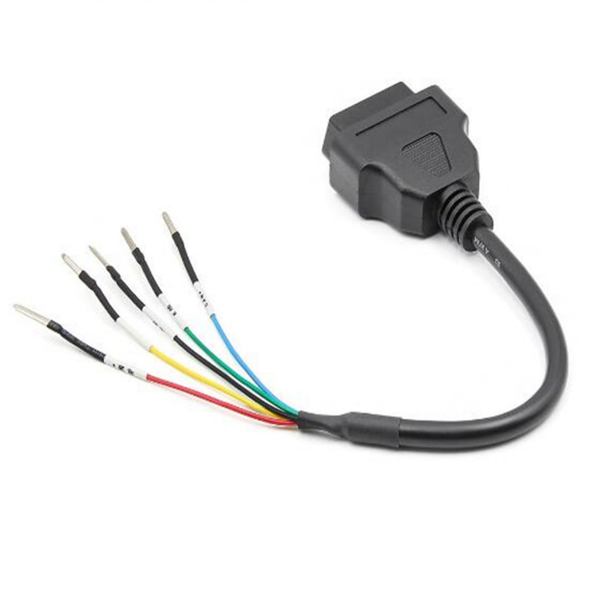 Universal 16pin OBD2 Connector for Motorcycle Motorbike K+CAN OBD2 Cable - $12.99