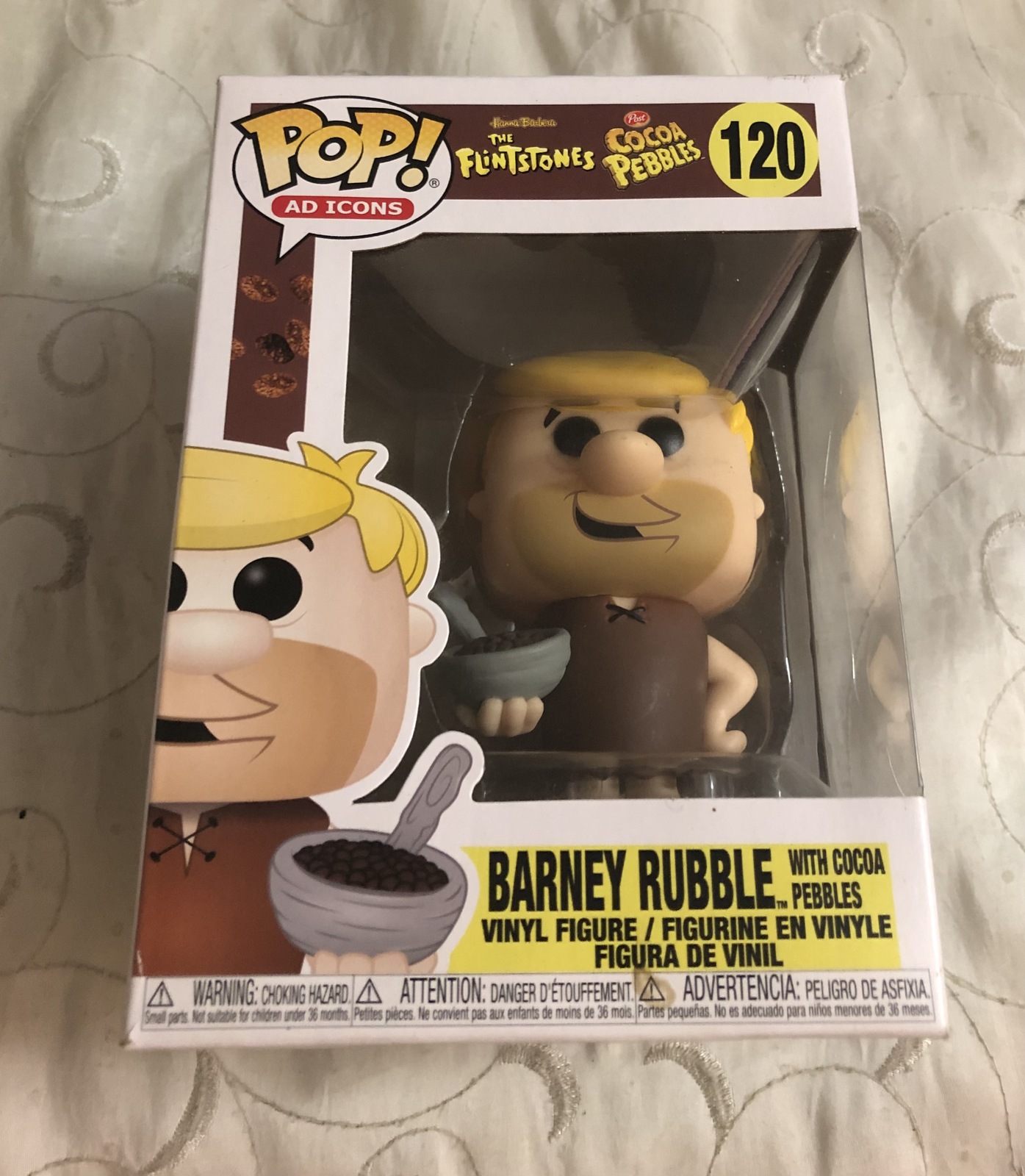 Funko POP! Ad Icons The Flintstones Cocoa Pebbles Barney Rubble #120 - $9.95