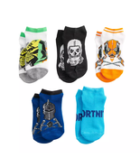 NEW Fortnite Helmets &amp; Masks Low Cut Gamer Socks 5 Pair Pack unisex size... - $9.95