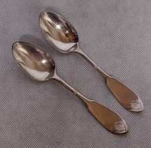 Int&#39;l Silver French 1884 Teaspoons 2 Silverplated International Silver - £15.94 GBP