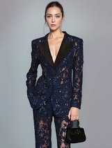 Womens  Lace 2 Piece Suit Paris- Luxury - £159.65 GBP