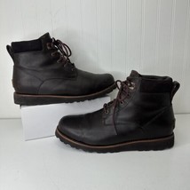 UGG Men’s Boots Seton TL Stout Brown Leather Waterproof Sherpa US 13/EUR 47 - £64.33 GBP