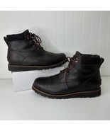 UGG Men’s Boots Seton TL Stout Brown Leather Waterproof Sherpa US 13/EUR 47 - £62.47 GBP