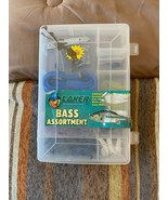 Laker Bass Assortment Plastic Fishing Box VG+ cond. - £6.17 GBP