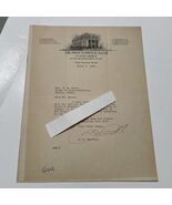 The First National Bank Of Port Arthur Texas Letter 1935 - €45,32 EUR