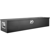 Heavy Duty Aluminum Truck Bed Tool Box, Diamond Plate Tool Box with Side H - £324.97 GBP
