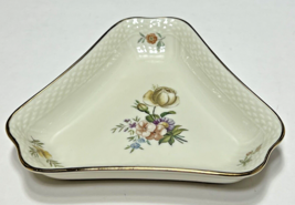 Royal Copenhagen Frijsenborg Condiment Tray Triangle Dish Bowl 5 5/8&quot; - £30.07 GBP