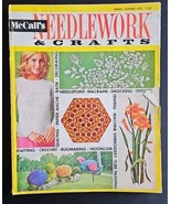 McCall&#39;s Needlework &amp; Crafts Spring-Summer 1972 Crochet Macrame Paper-Ma... - £11.09 GBP