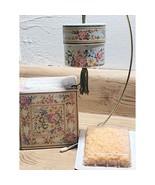 Vintage 1980 Avon Whisper of Flowers Closet Pomander Garlandia Wax Chips... - $11.67
