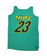 Chad Little Nascar Tank Top Vintage 90s Womens Medium Green John Deere #... - $15.02