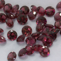 One Spinel Red 3 mm Burmese VS Diamond Cut Round Accent Gems Average .11 carat - £6.83 GBP