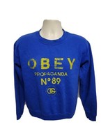 Obey Propaganda No 89 Adult Small Blue Sweatshirt - $32.99