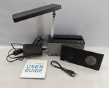 BEM Wireless Academia – Desk Lamp and Bluetooth Speaker - Black (HL2505B... - £22.37 GBP