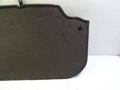 04 Mercedes R230 SL500 trunk carpet liner cover, center, gray Item image 4