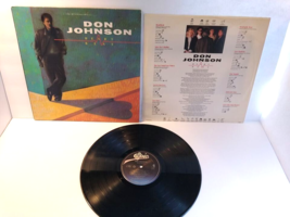 Don Johnson Heartbeat 1986 Vinyl LP Record Album Miami Vice Gate-Fold Cover - £16.12 GBP