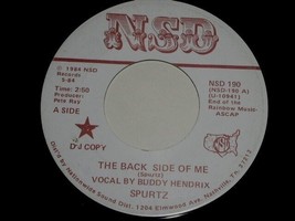 Spurtz Back Side Of Me Country Music Lullaby 45 Rpm Record NSD 190 Promo... - €8,64 EUR Spurtz Back Side Of Me Country Music Lullaby 45 Rpm Record NSD 190 Promo... - €8,64 EUR