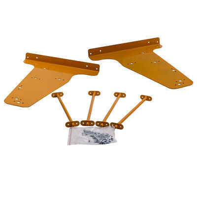 2X Storage Rack Wall Mounting Brackets Set fit Harley Touring 1997-UP