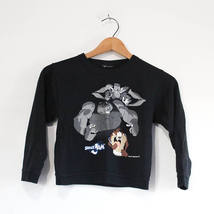 Vintage Kids Space Jam Looney Tunes Basketball Sweatshirt Medium - £17.51 GBP