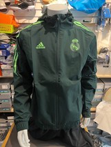 Adidas Real Madrid Condivo 22 All-Weather Men&#39;s Jacket [L] Asia-Fit NWT HD1223 - £75.39 GBP