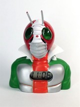 2002 Kamen Rider V3 Bust Mini Digital Clock - TOEI Japanese Anime Masked... - $13.90