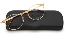 New Prodesign Denmark 6159 c.2021 Gold Eyeglasses 52-19-140 B44mm - £121.41 GBP