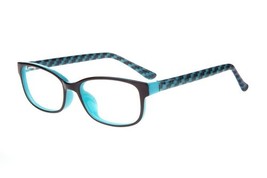 Envy Eyewear Black &amp; Teal KRISTEN Eyeglasses 52/18/140 - $24.70