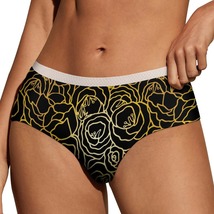 Floral Flowers Panties for Women Lace Briefs Soft Ladies Hipster Underwear - £11.18 GBP